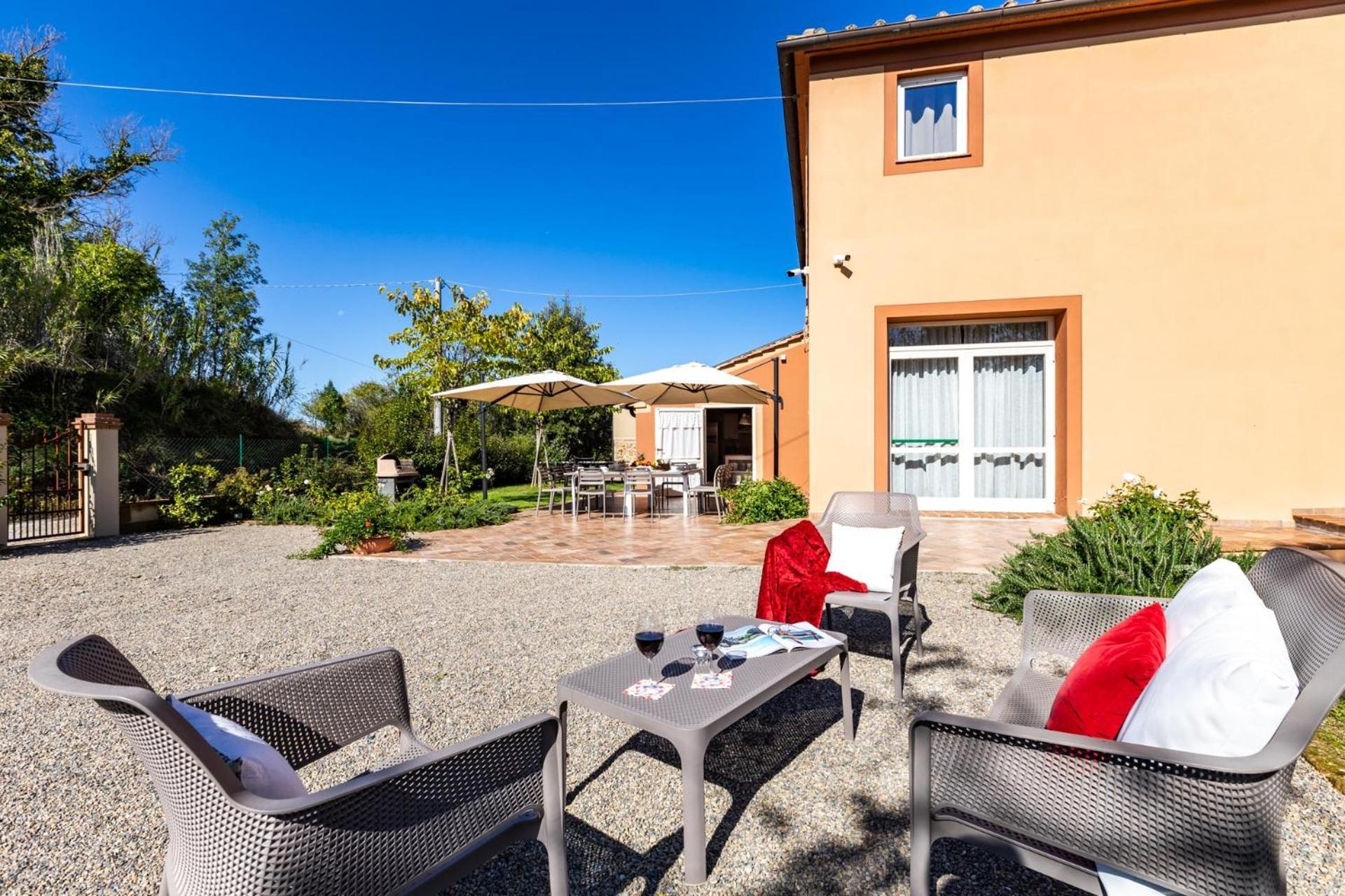 Gorgeous Villa Peccioli, With Private Pool, Ac, Wifi Legoli Εξωτερικό φωτογραφία