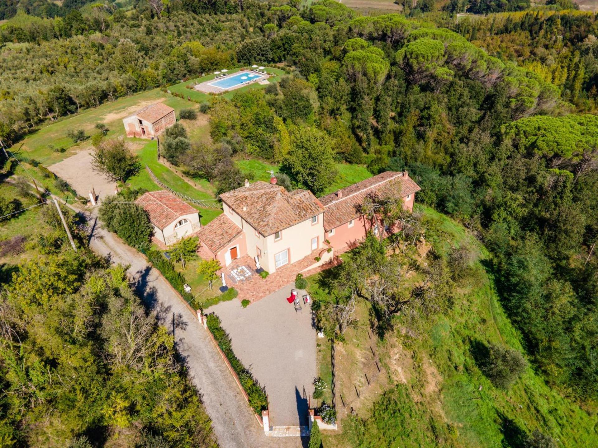 Gorgeous Villa Peccioli, With Private Pool, Ac, Wifi Legoli Εξωτερικό φωτογραφία